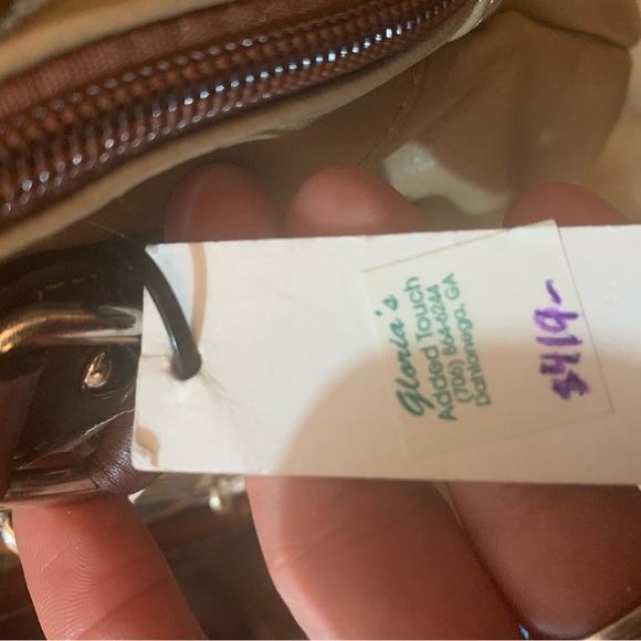 NWT Florence Leather Company Italian leather bag. - Picture 11 of 15